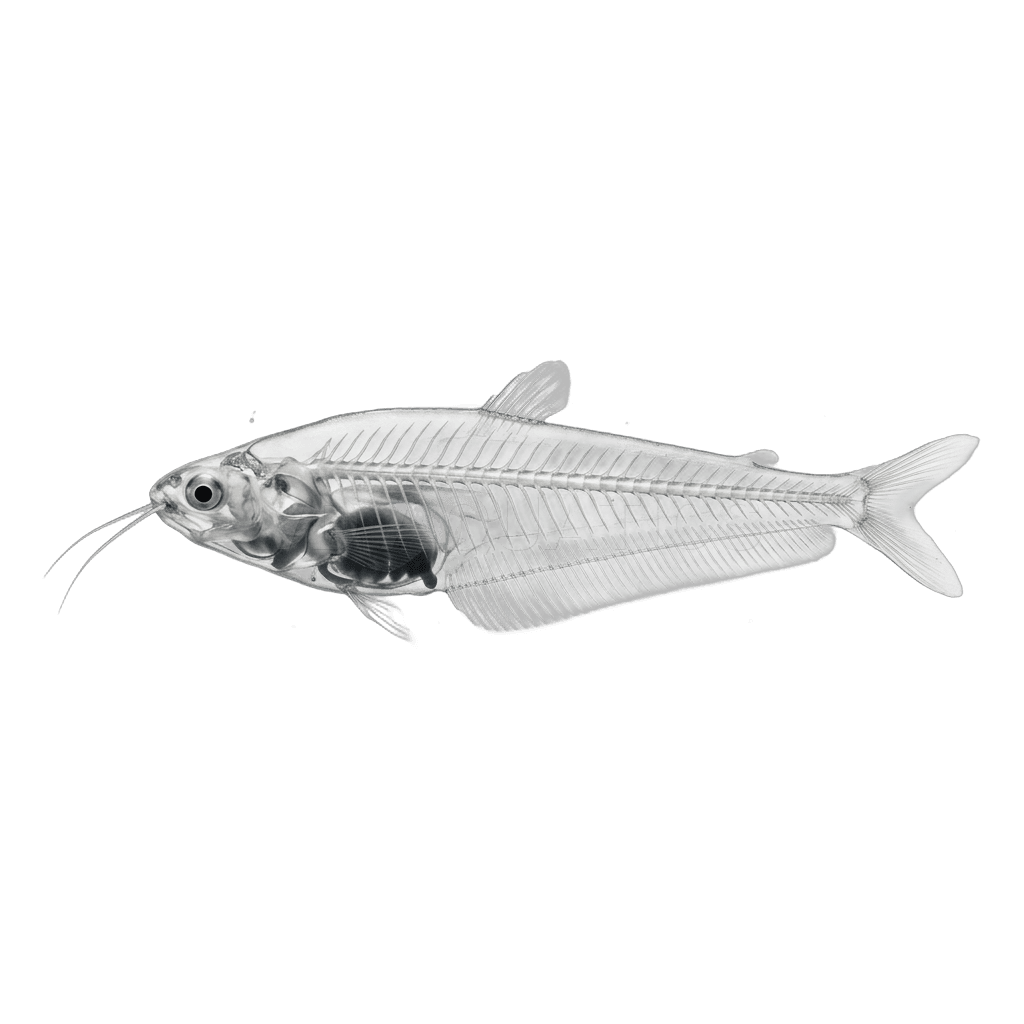 Glass Catfish — Catfish freshwater tropical fish exported from Indonesia